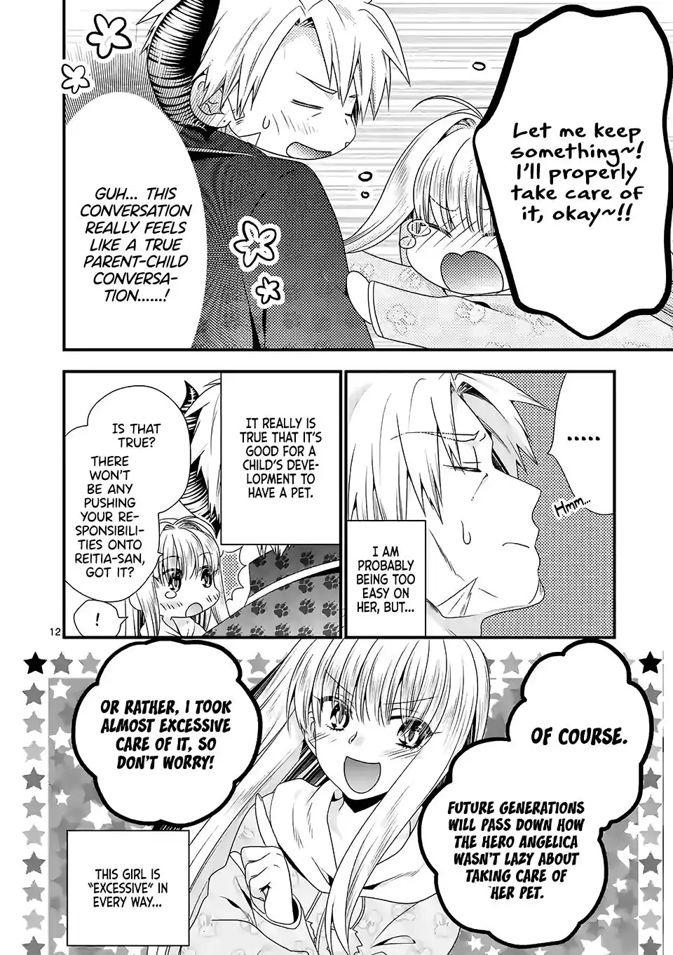Maou Desu. Onna Yuusha no Hahaoya to Saikon Shita no de, Onna Yuusha ga Giri no Musume ni Narimashita. Chapter 34 13